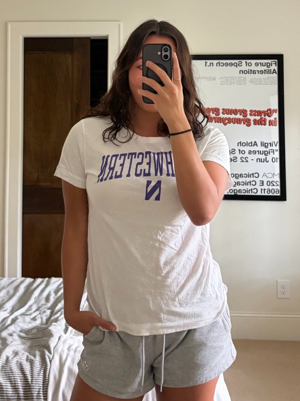 Champion Northwestern White T-Shirt